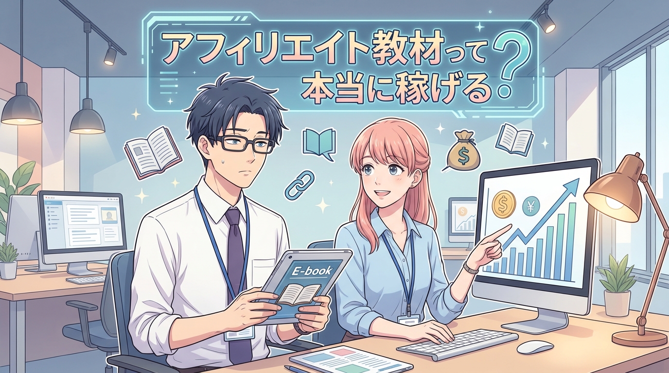 アフィリエイト教材って本当に稼げる？