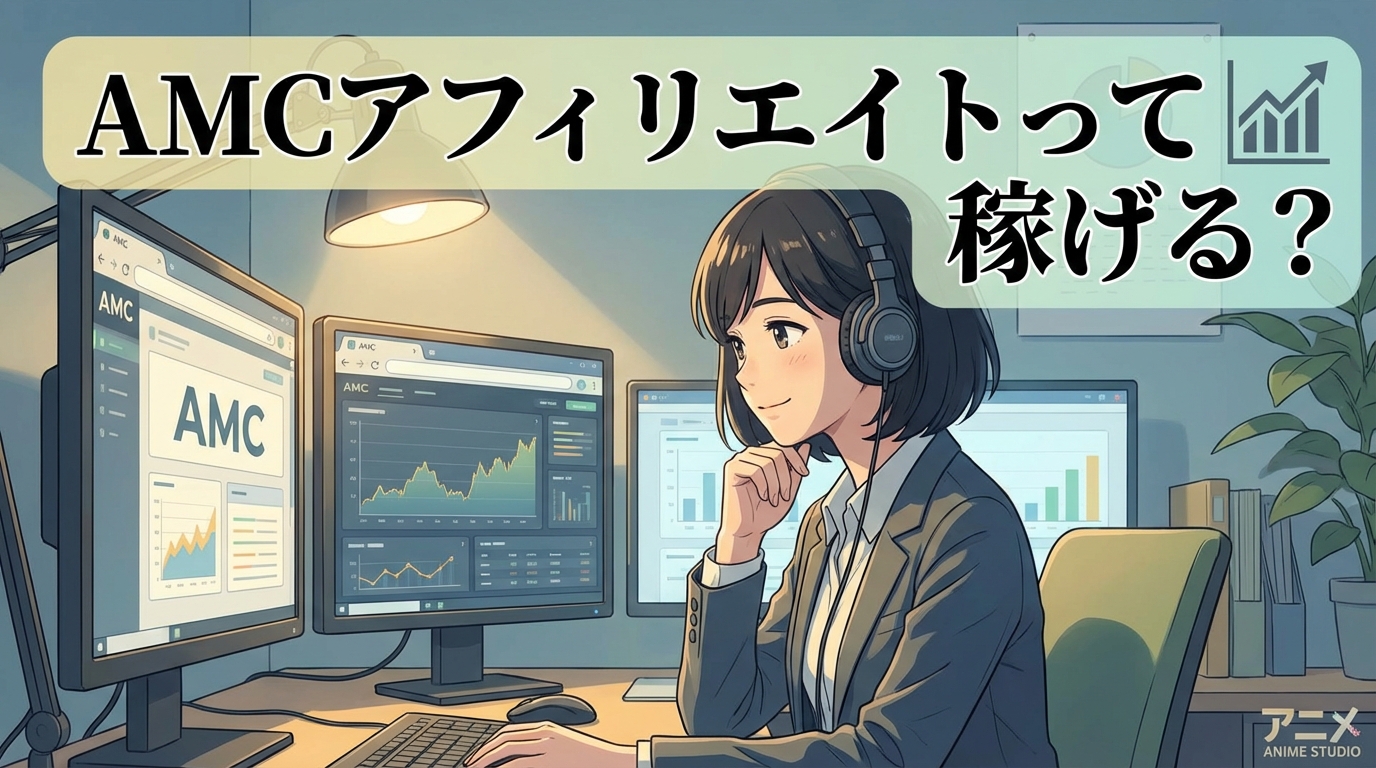 amcアフィリエイトって稼げる？
