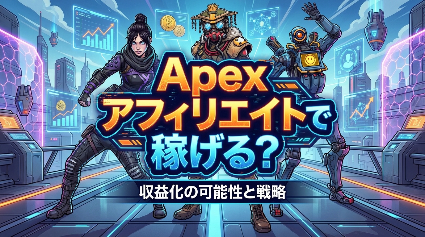 Apex アフィリエイトで稼げる?