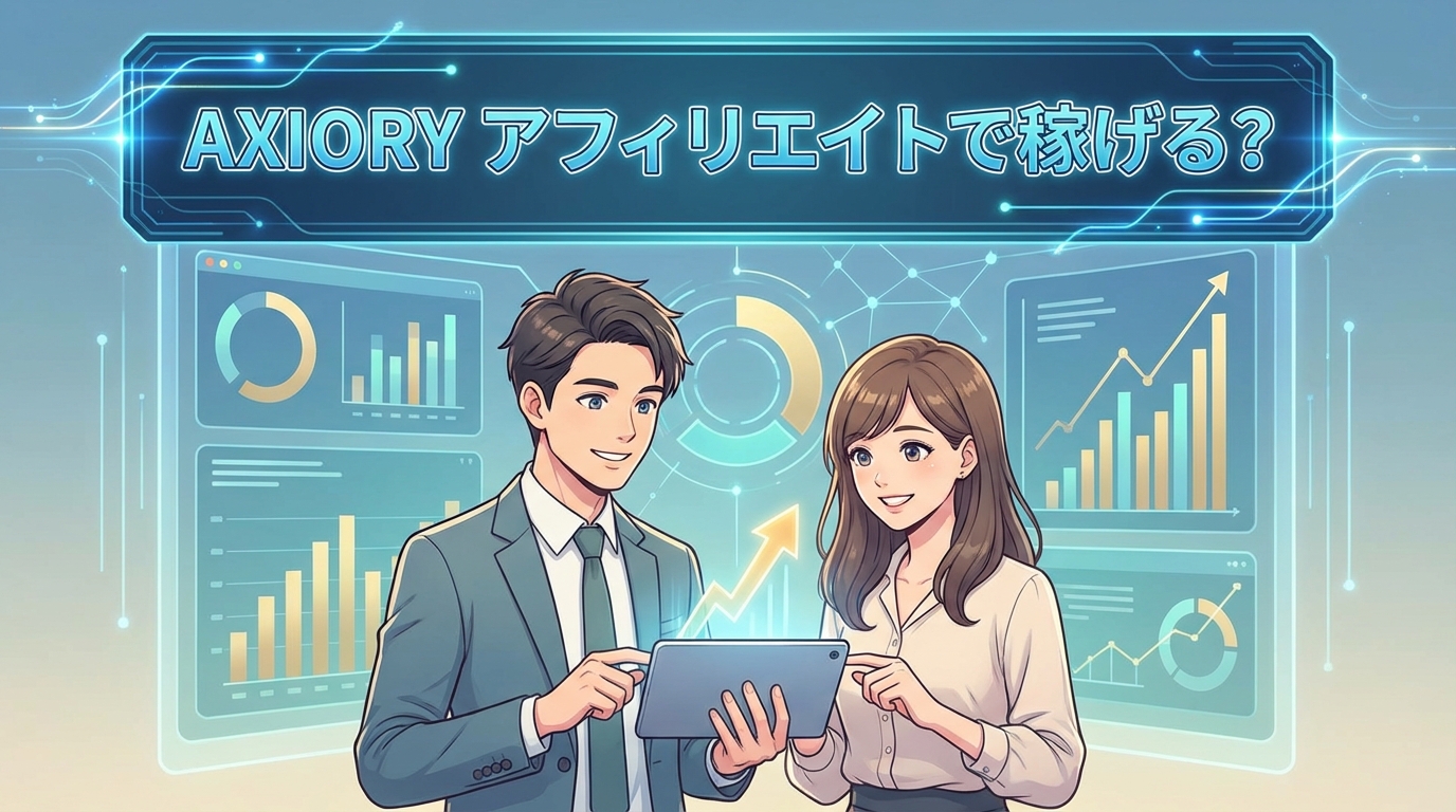 AXIORY アフィリエイトで稼げる？