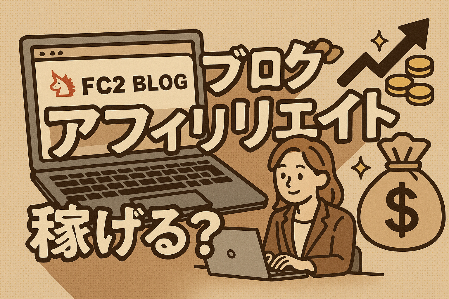 FC2ブログでアフィリエイトって稼げる？