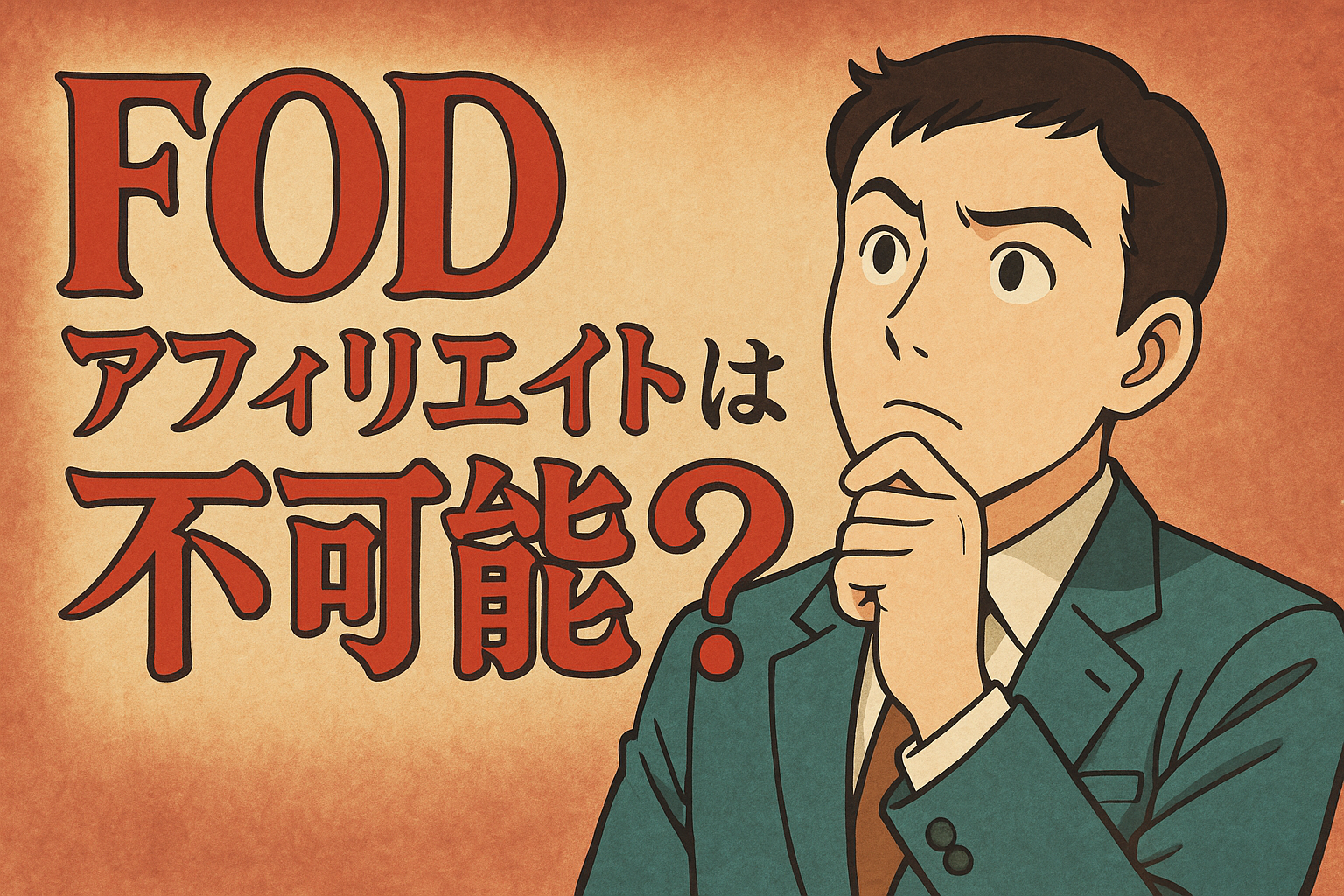 FODアフィリエイトは不可能？