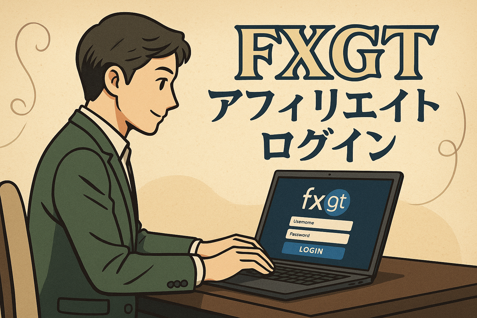 FXGTアフィリエイトログインの方法は？