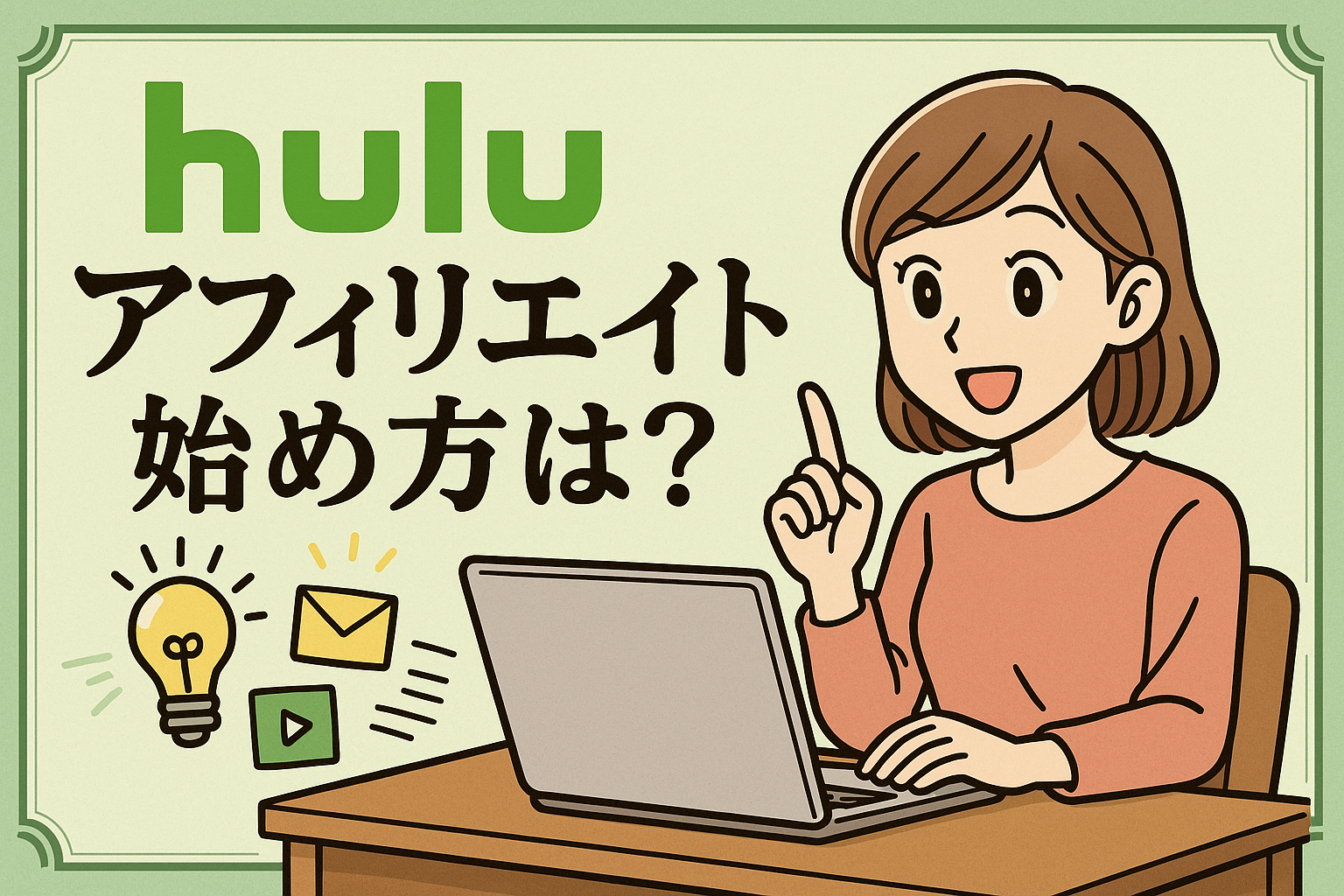 huluアフィリエイト始め方は？