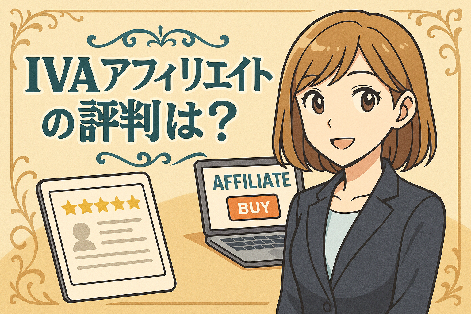 ivaアフィリエイトの評判は？