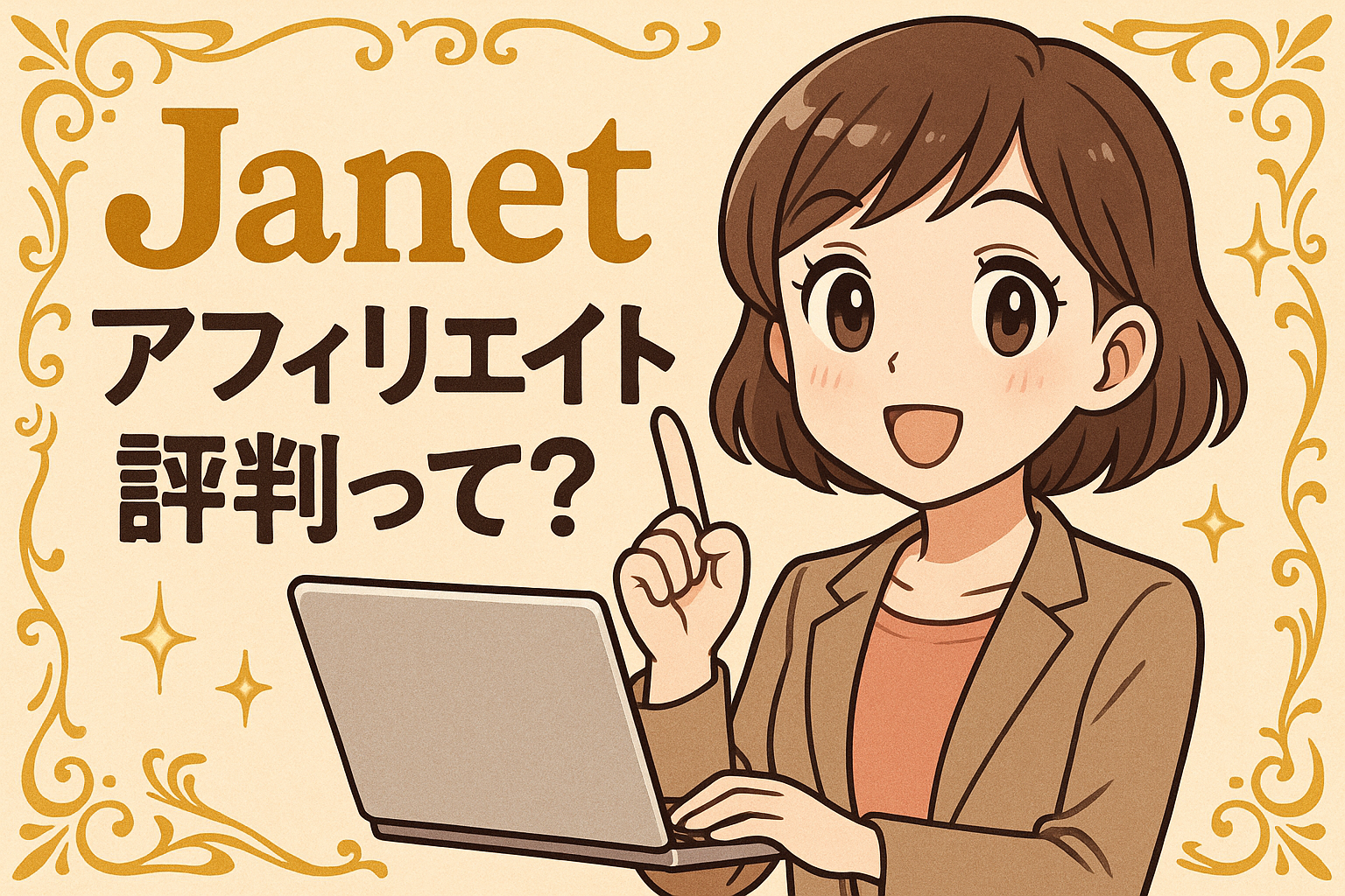 janetアフィリエイト評判って？