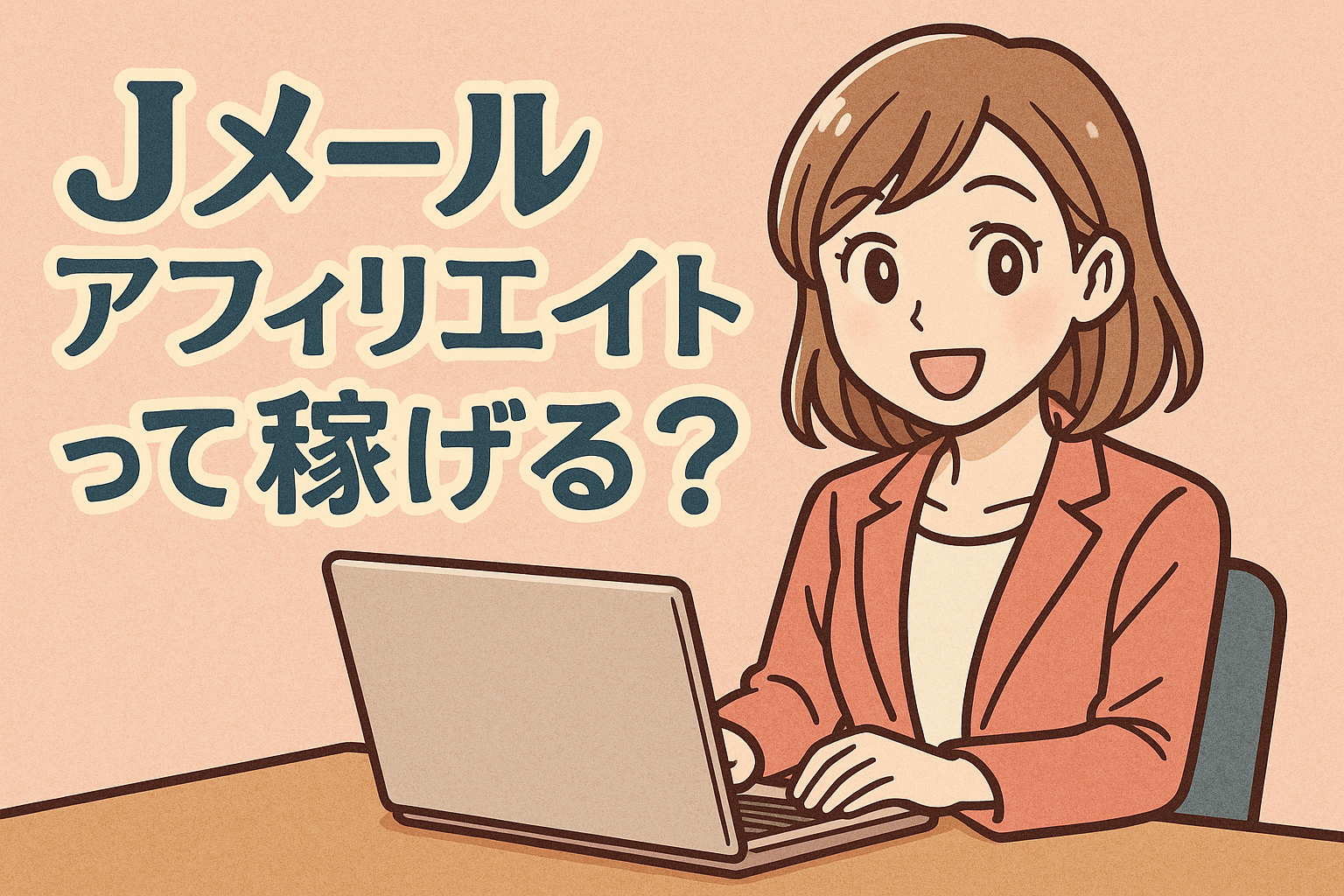 jメール アフィリエイトって稼げる？