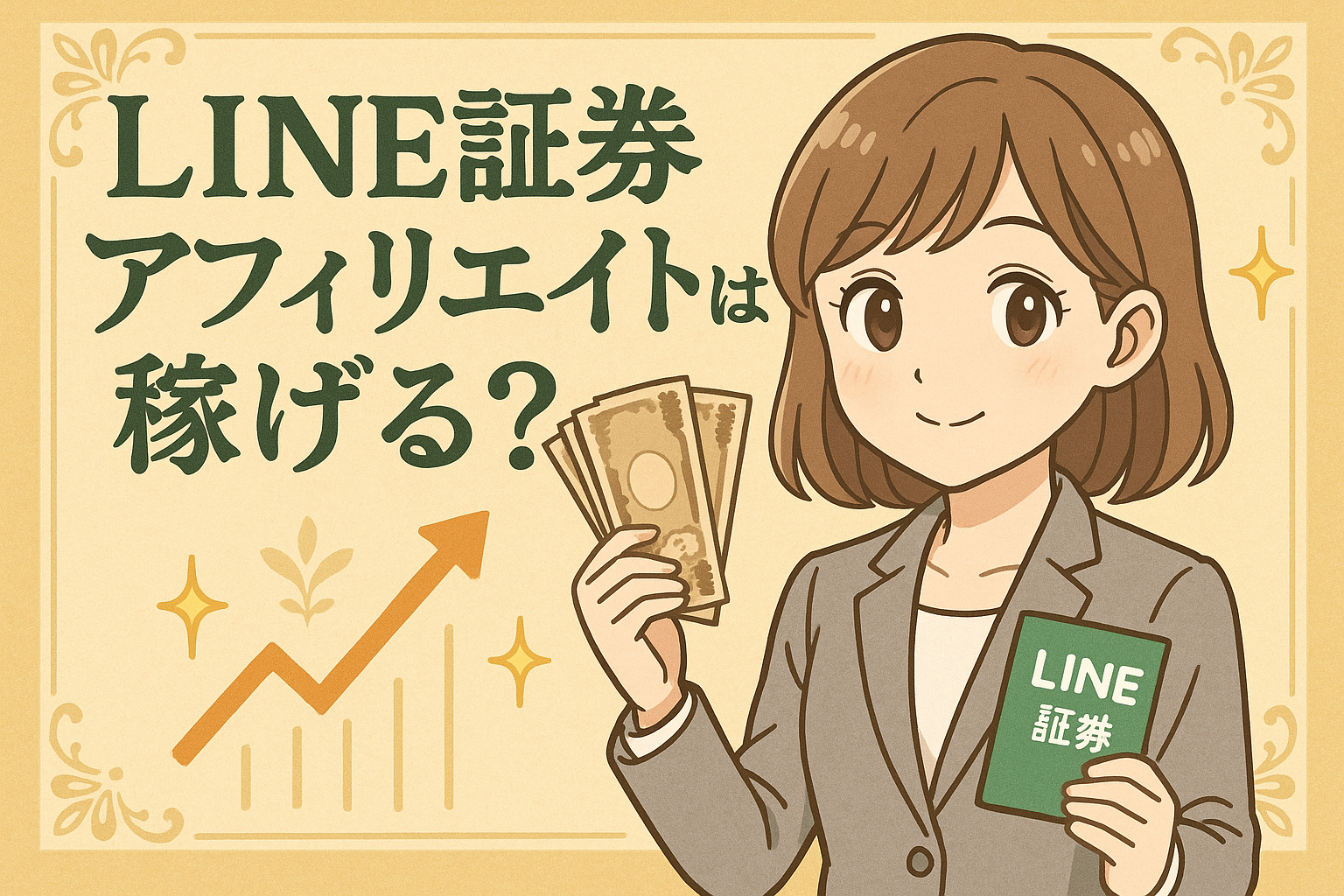 LINE証券アフィリエイトは稼げる？