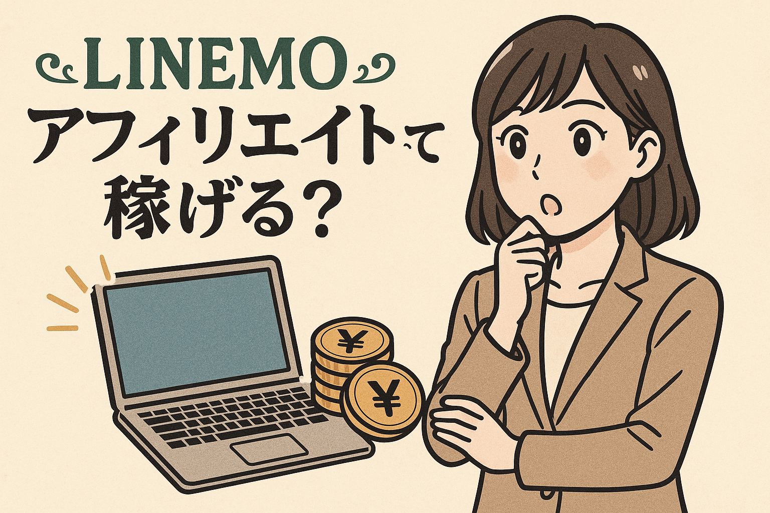 LINEMOアフィリエイトって稼げる？