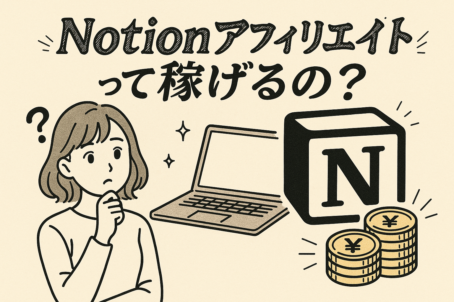 notion アフィリエイトって稼げるの？