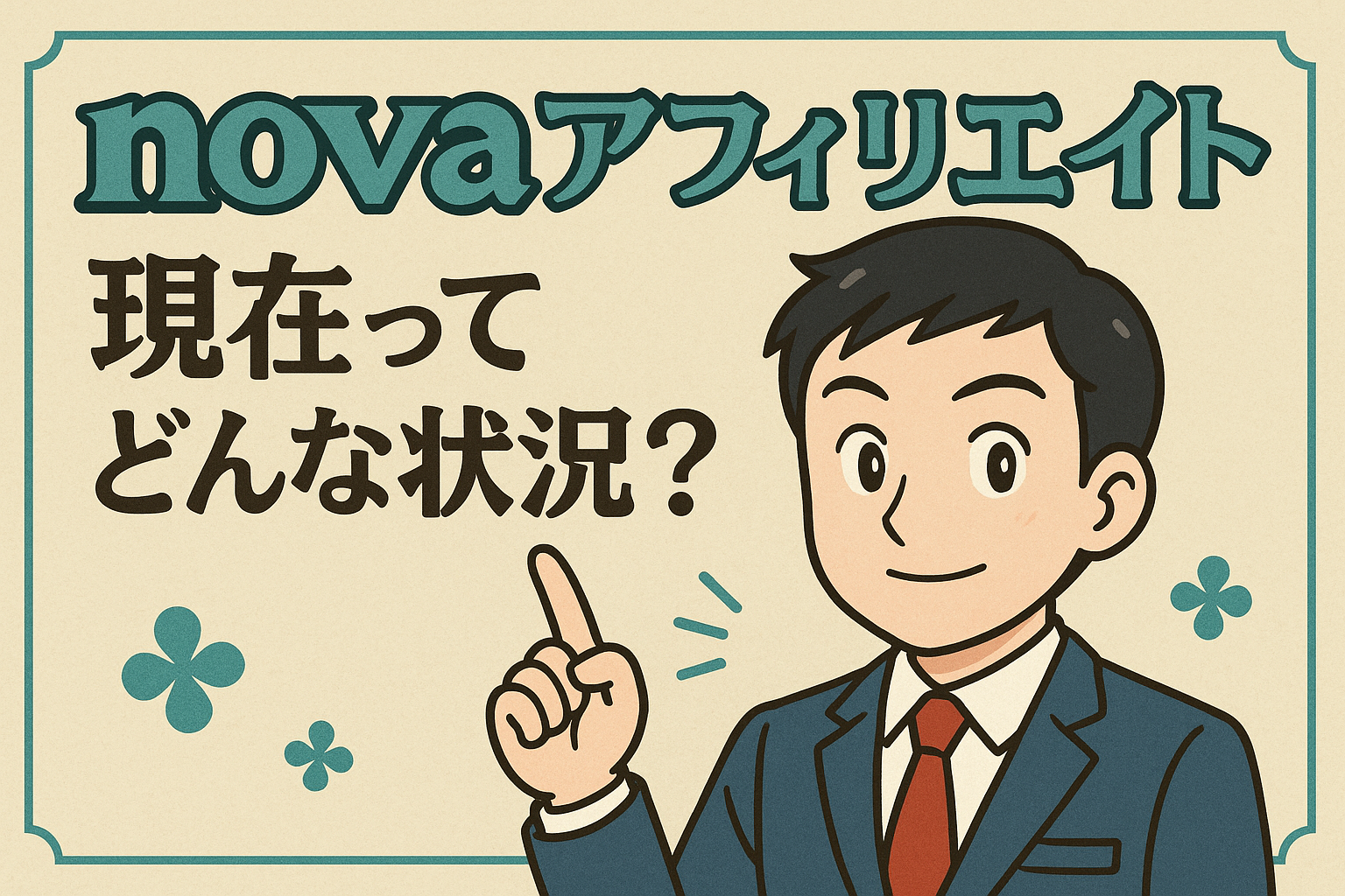 novaアフィリエイト現在ってどんな状況？
