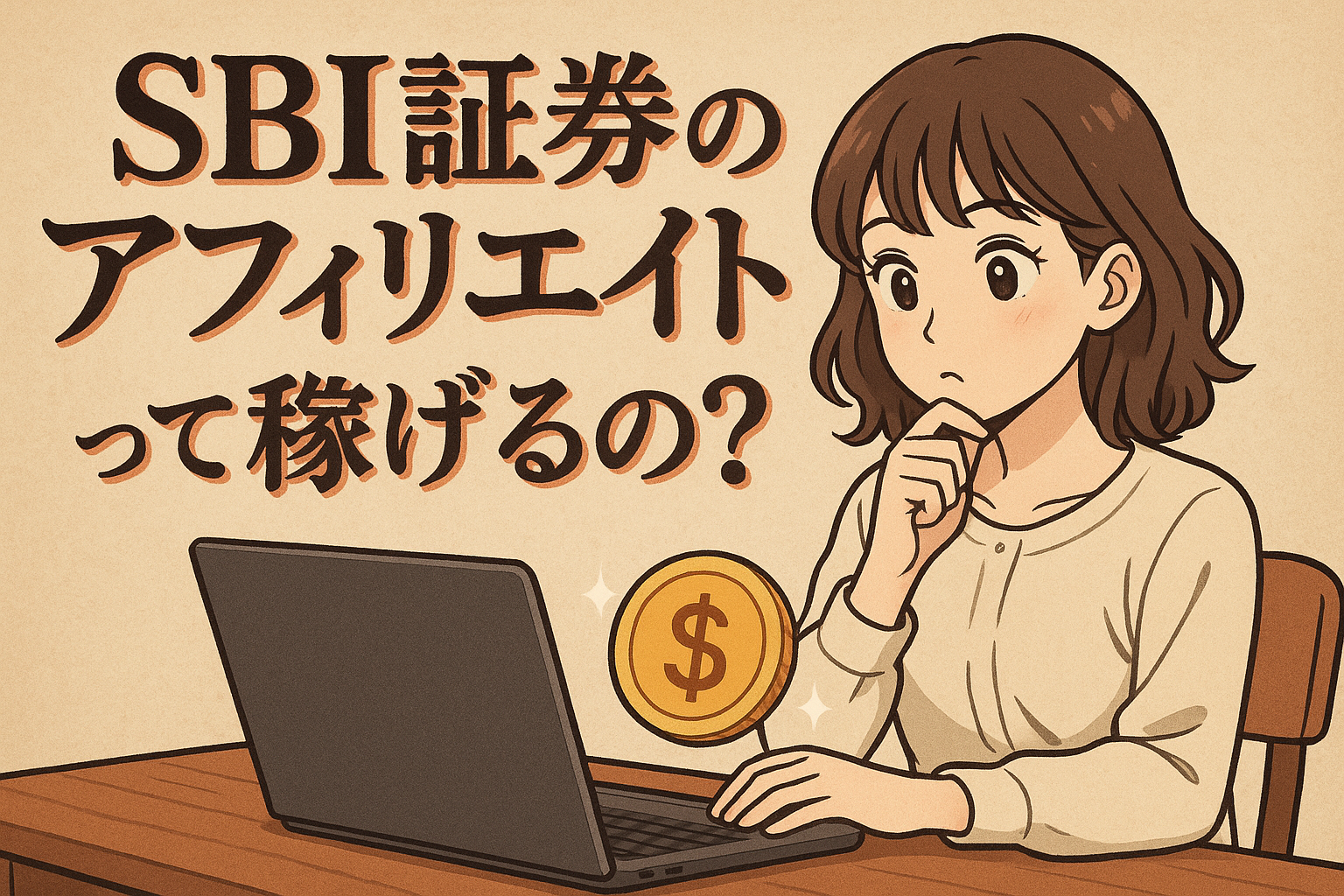SBI証券のアフィリエイトって稼げるの？