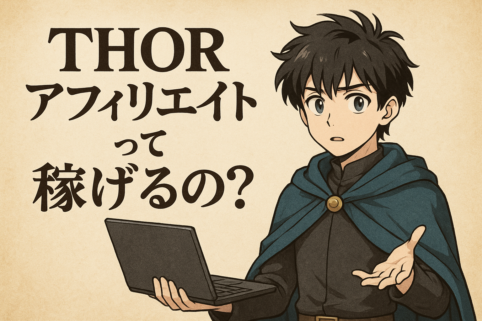the thor アフィリエイトって稼げるの？
