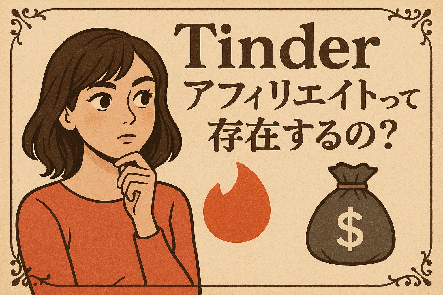 Tinderアフィリエイトって存在するの？