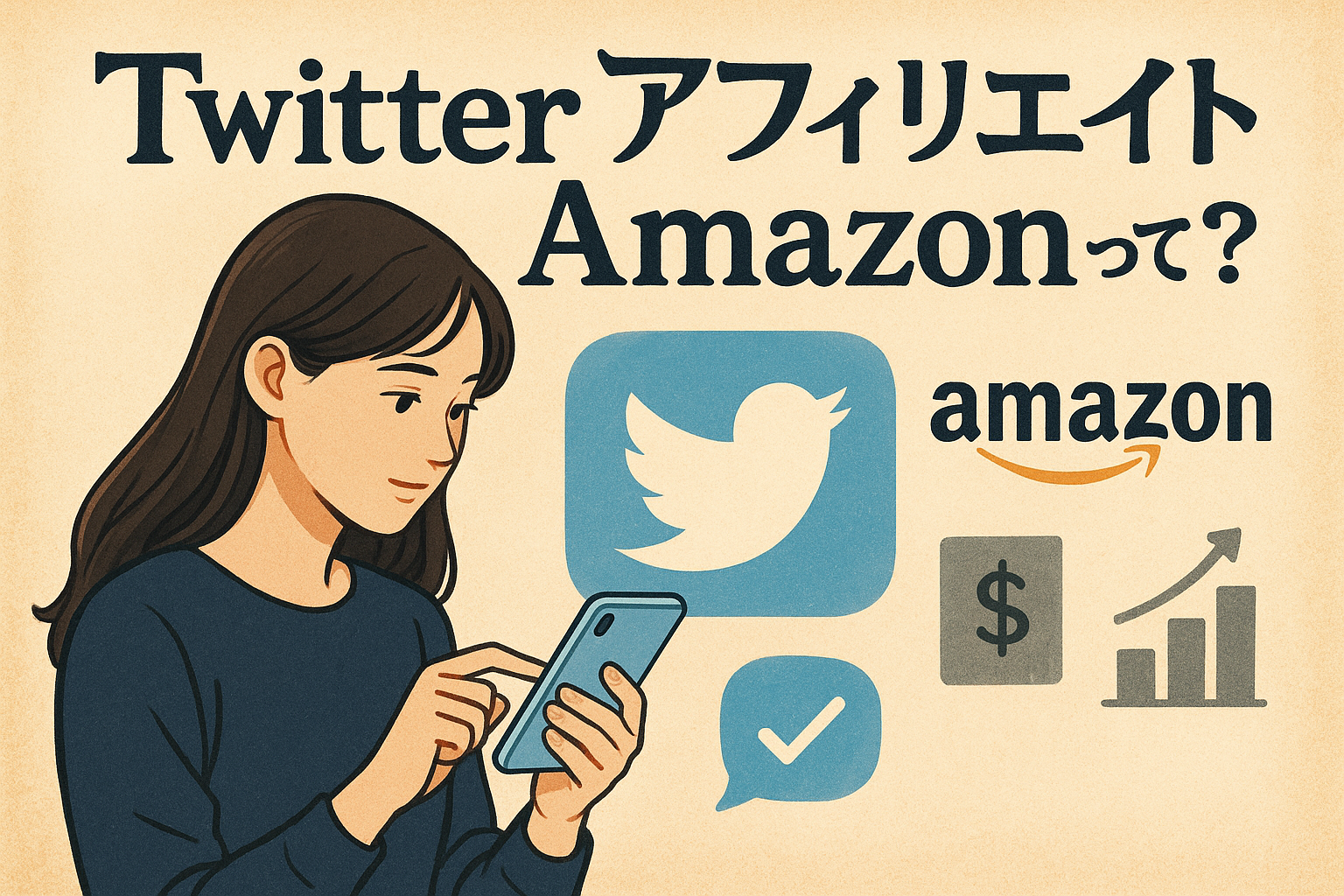 TwitterアフィリエイトでAmazonって？