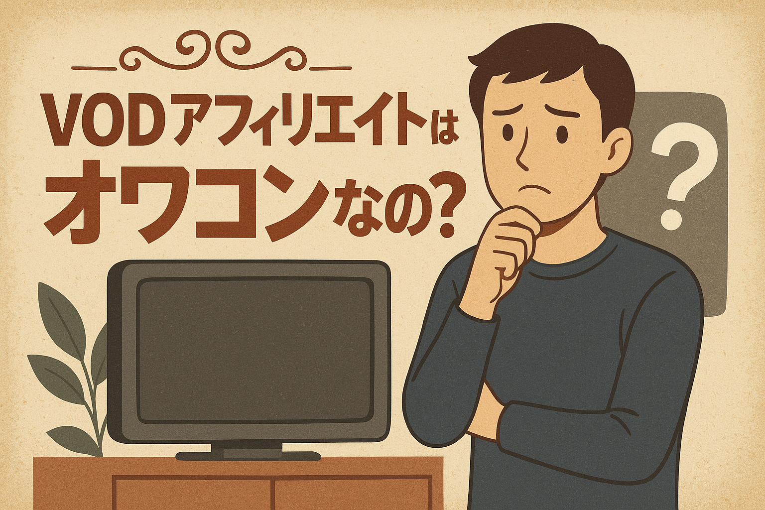 VODアフィリエイトはオワコンなの？