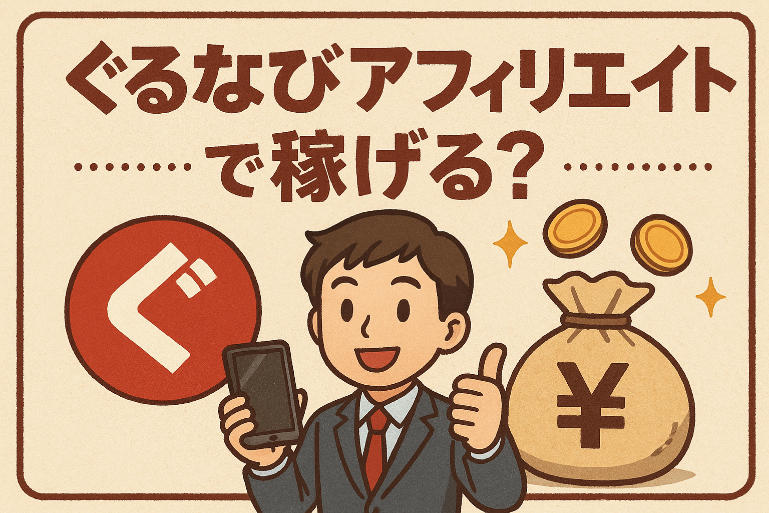 ぐるなび アフィリエイトで稼げる？