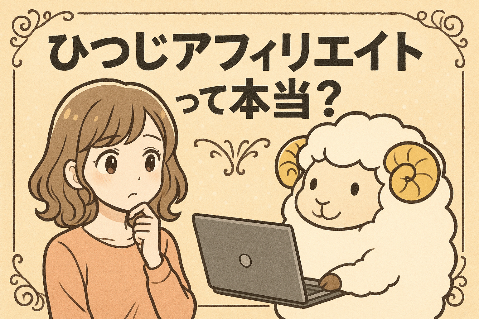 ひつじアフィリエイトって本当？
