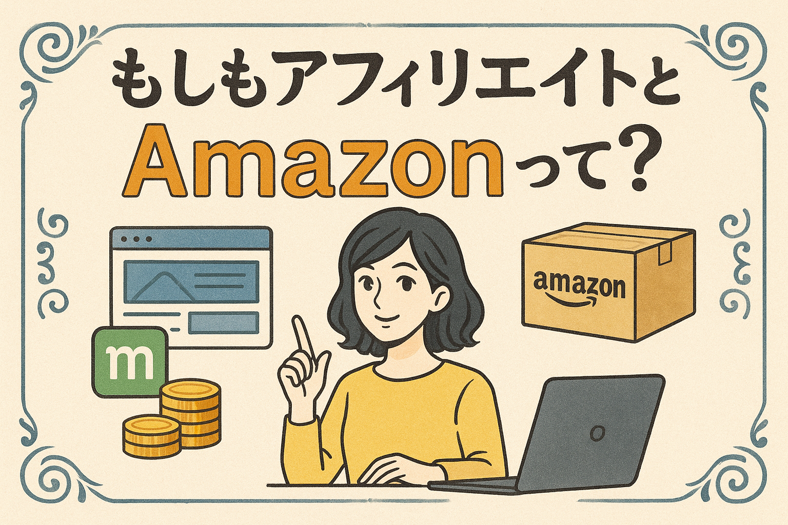 もしもアフィリエイトとAmazonって？