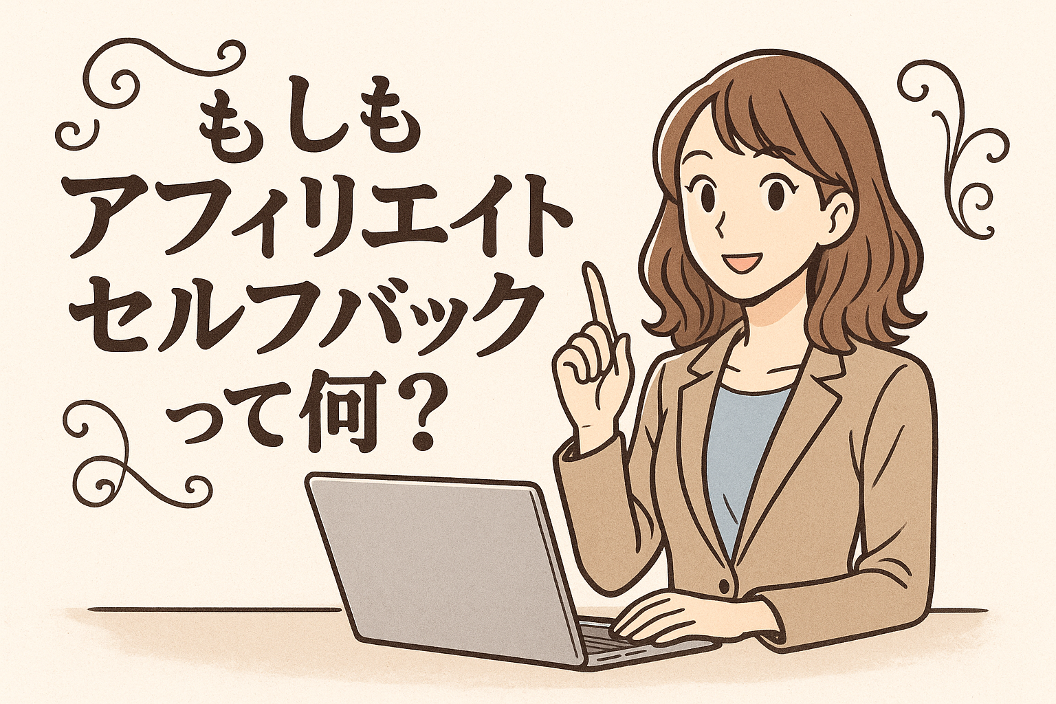 もしもアフィリエイトセルフバックって何？