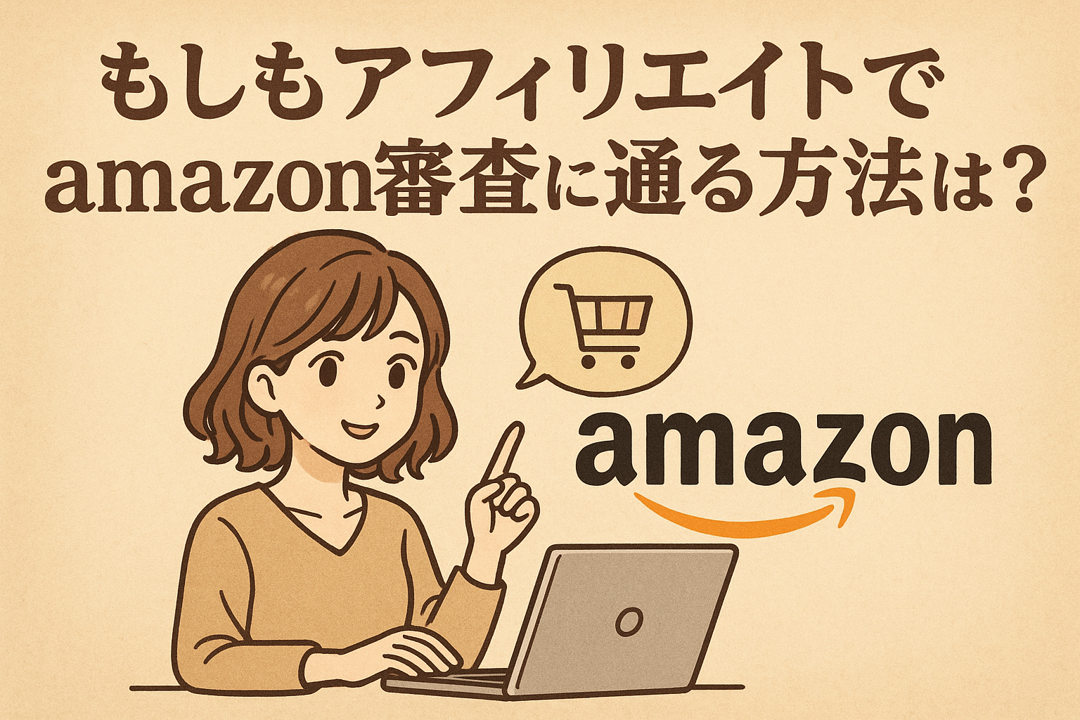 もしもアフィリエイトでamazon審査に通る方法は？