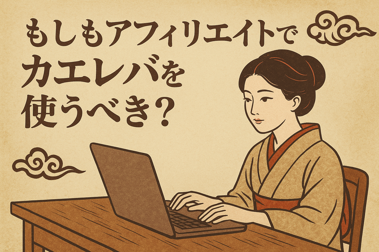 もしもアフィリエイトでカエレバを使うべき？