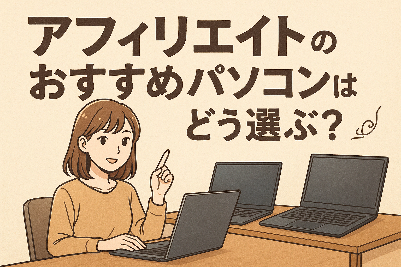 アフィリエイト おすすめ パソコンはどう選ぶ？