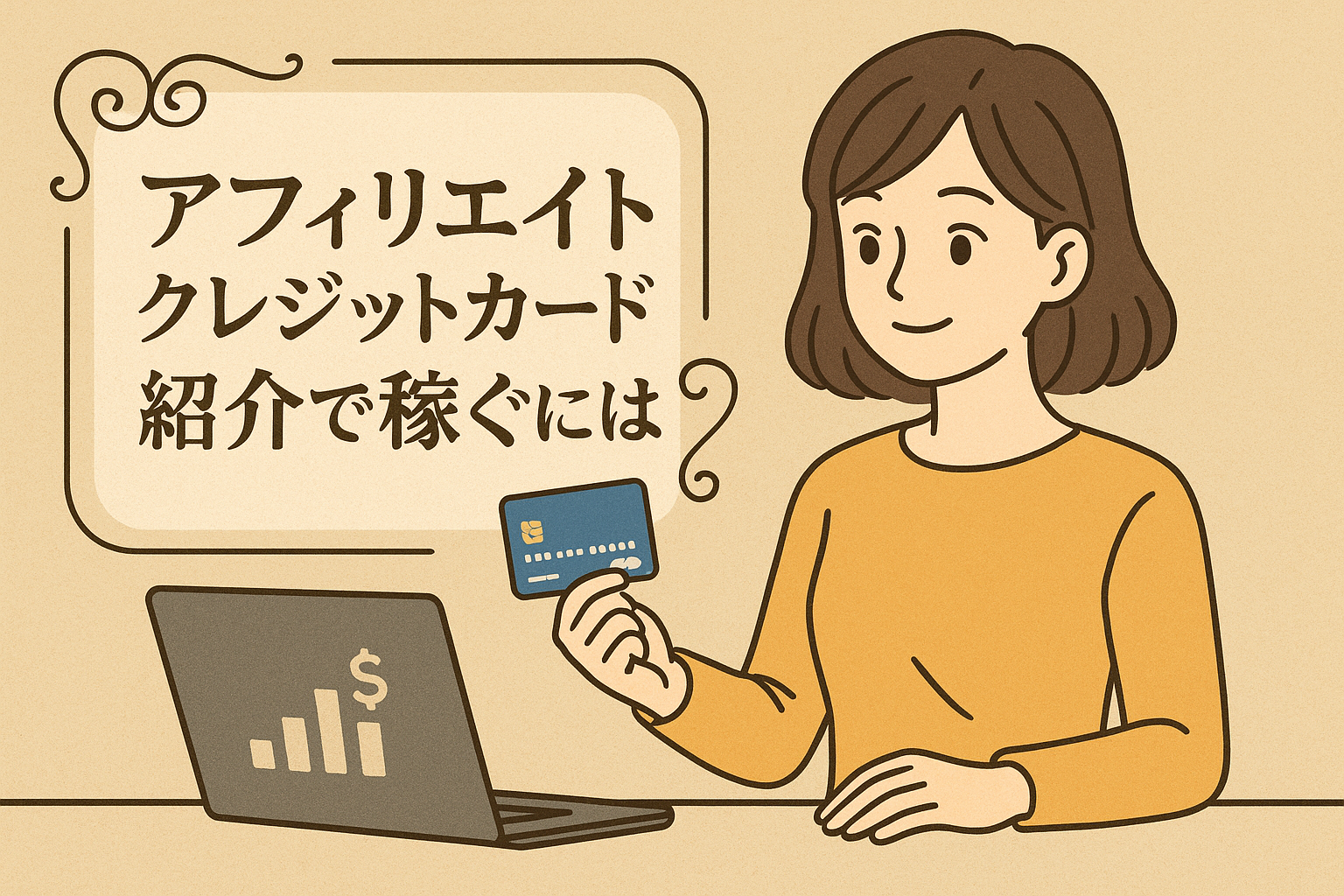 アフィリエイト クレジットカード紹介で稼ぐには？