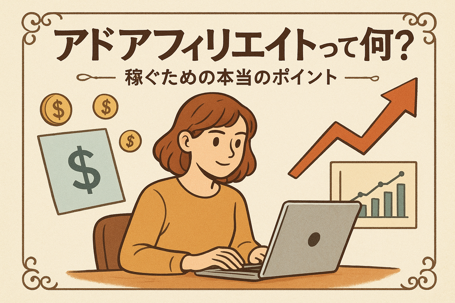 アドアフィリエイトって何？稼ぐための本当のポイント