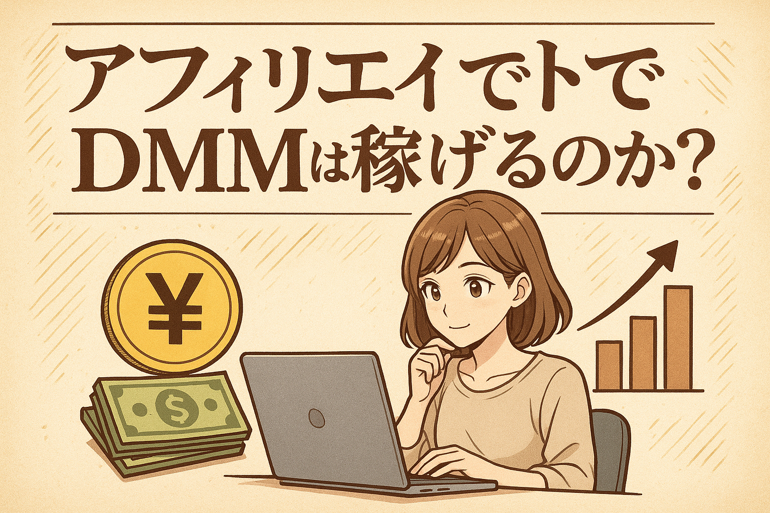 アフィリエイトでDMMは稼げるのか？