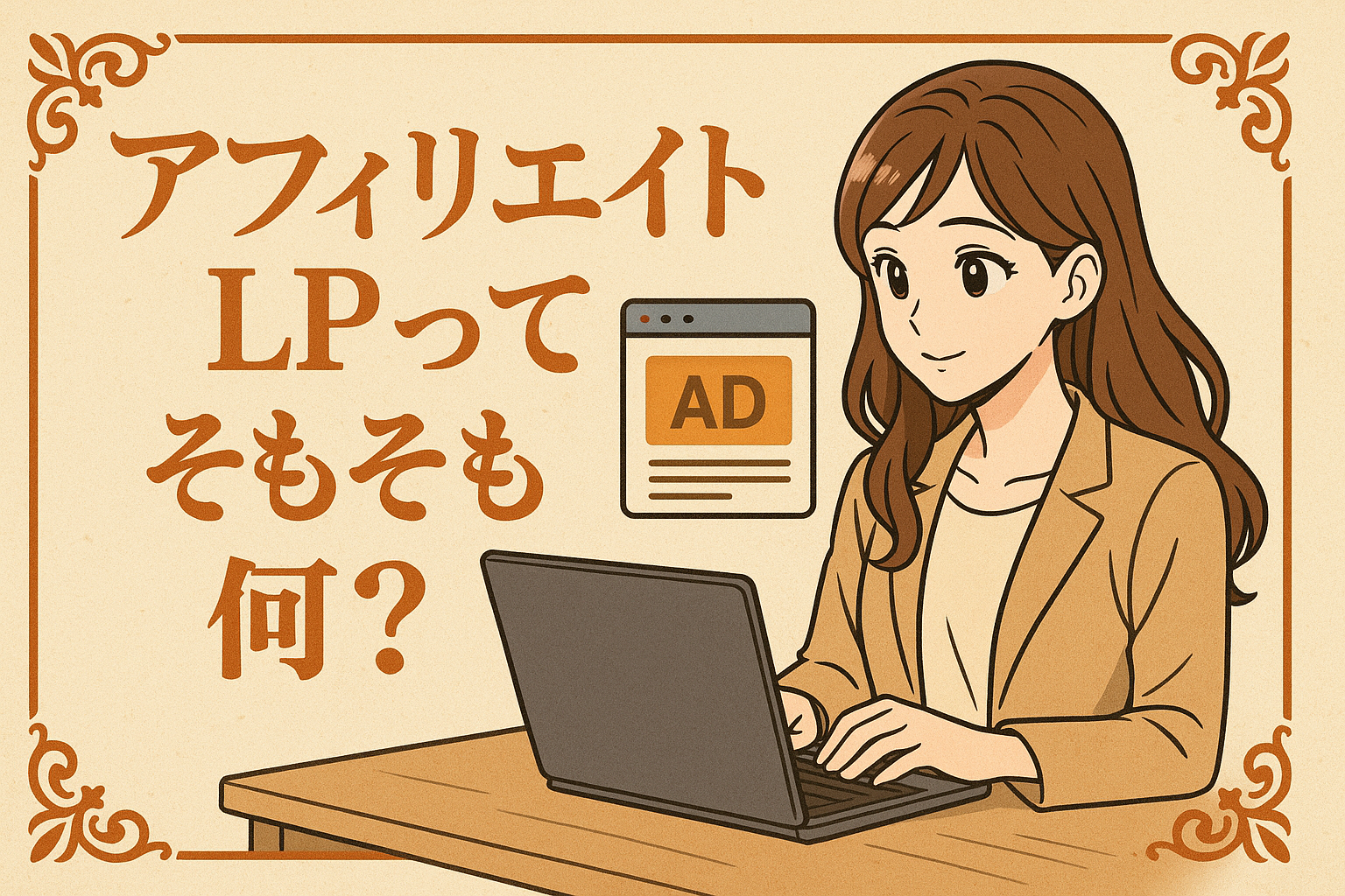 アフィリエイト LPってそもそも何？