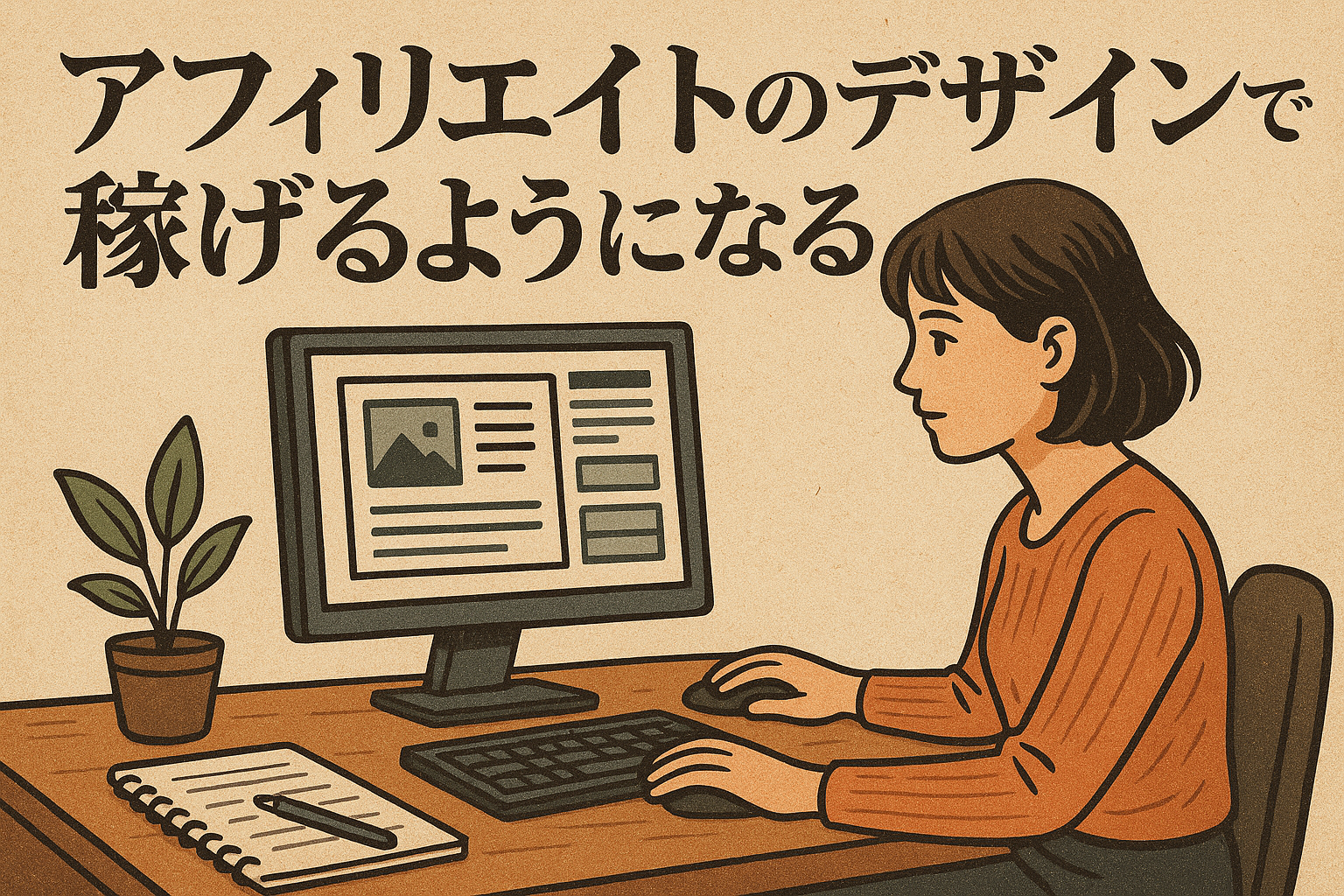 アフィリエイトのデザインで稼げるようになるの？