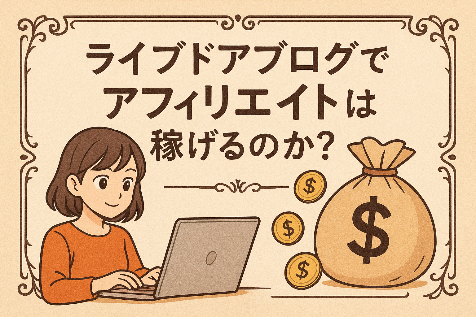 ライブドアブログでアフィリエイトは稼げるのか？