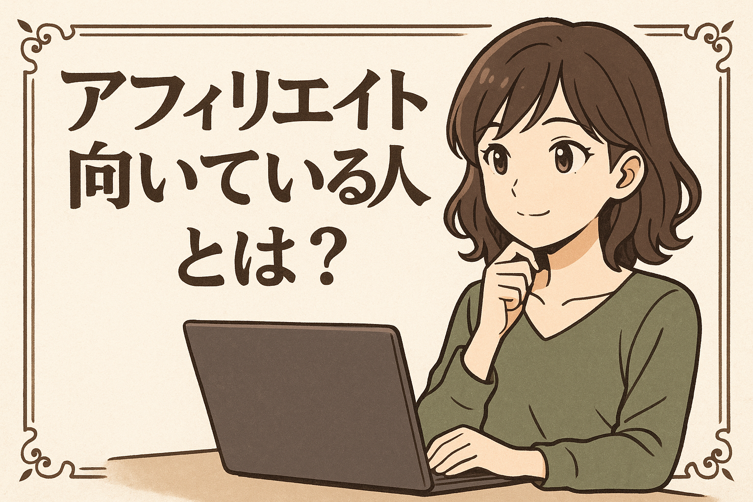 アフィリエイト向いている人とは？