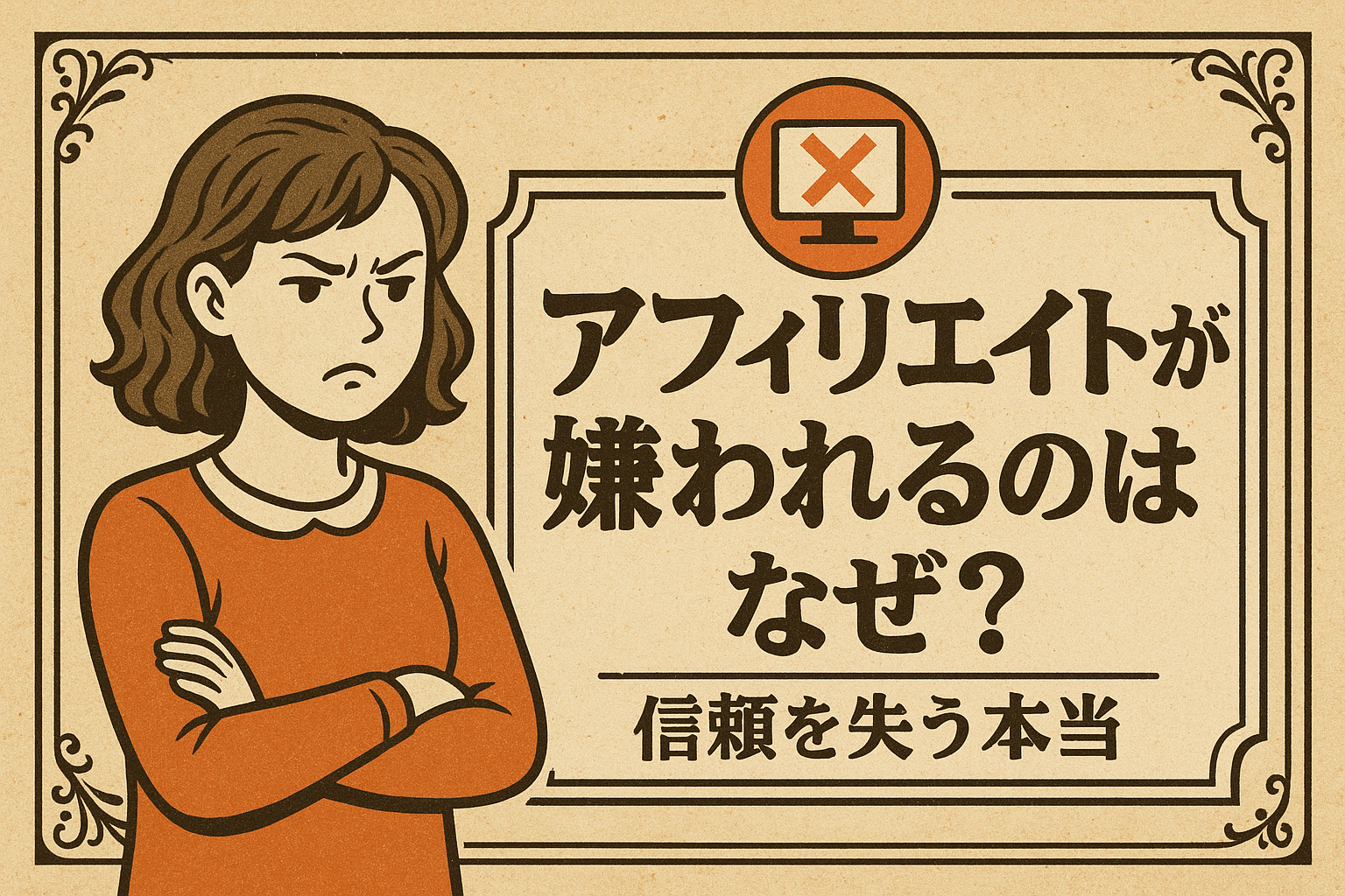アフィリエイトが嫌われるのはなぜ？信頼を失う本当の理由