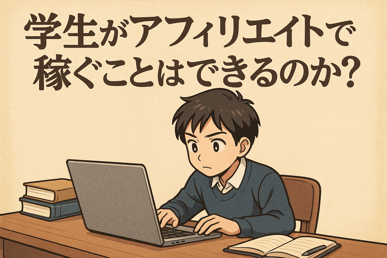 学生がアフィリエイトで稼ぐことはできるのか？