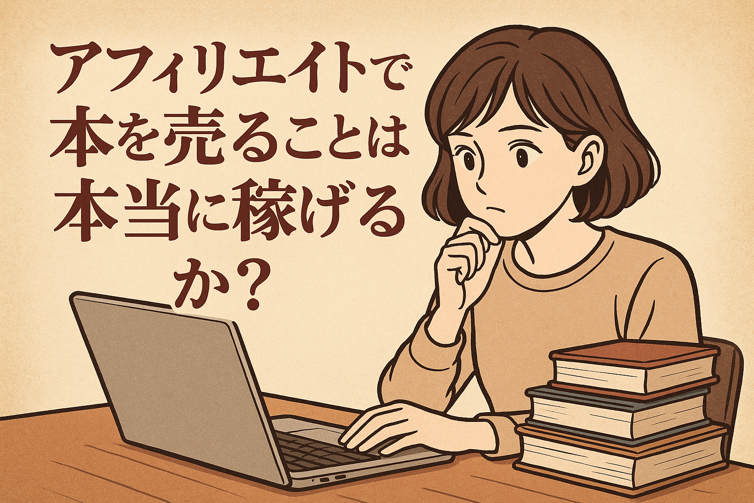 アフィリエイトで本を売ることは本当に稼げるのか？