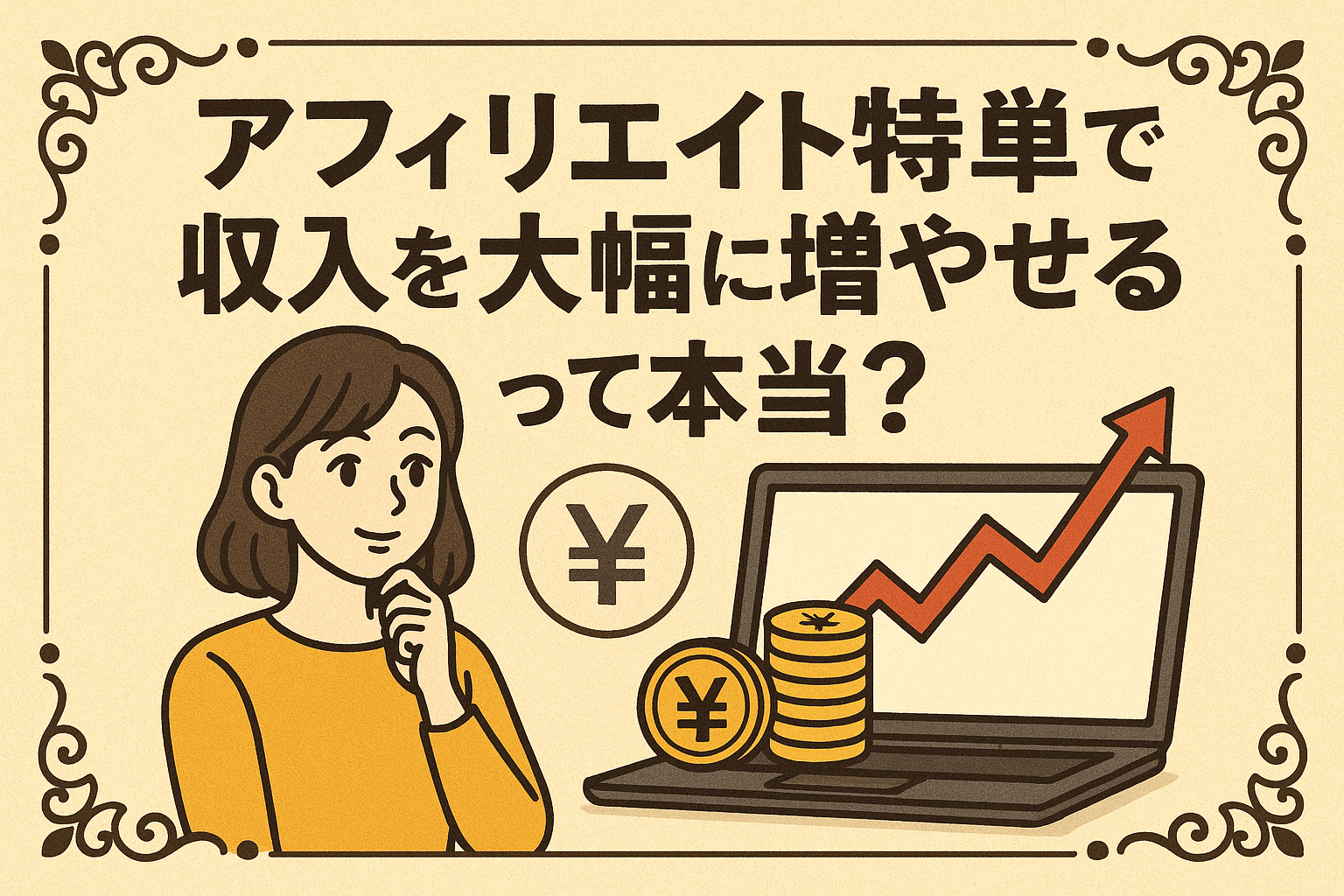 アフィリエイト特単で収入を大幅に増やせるって本当？