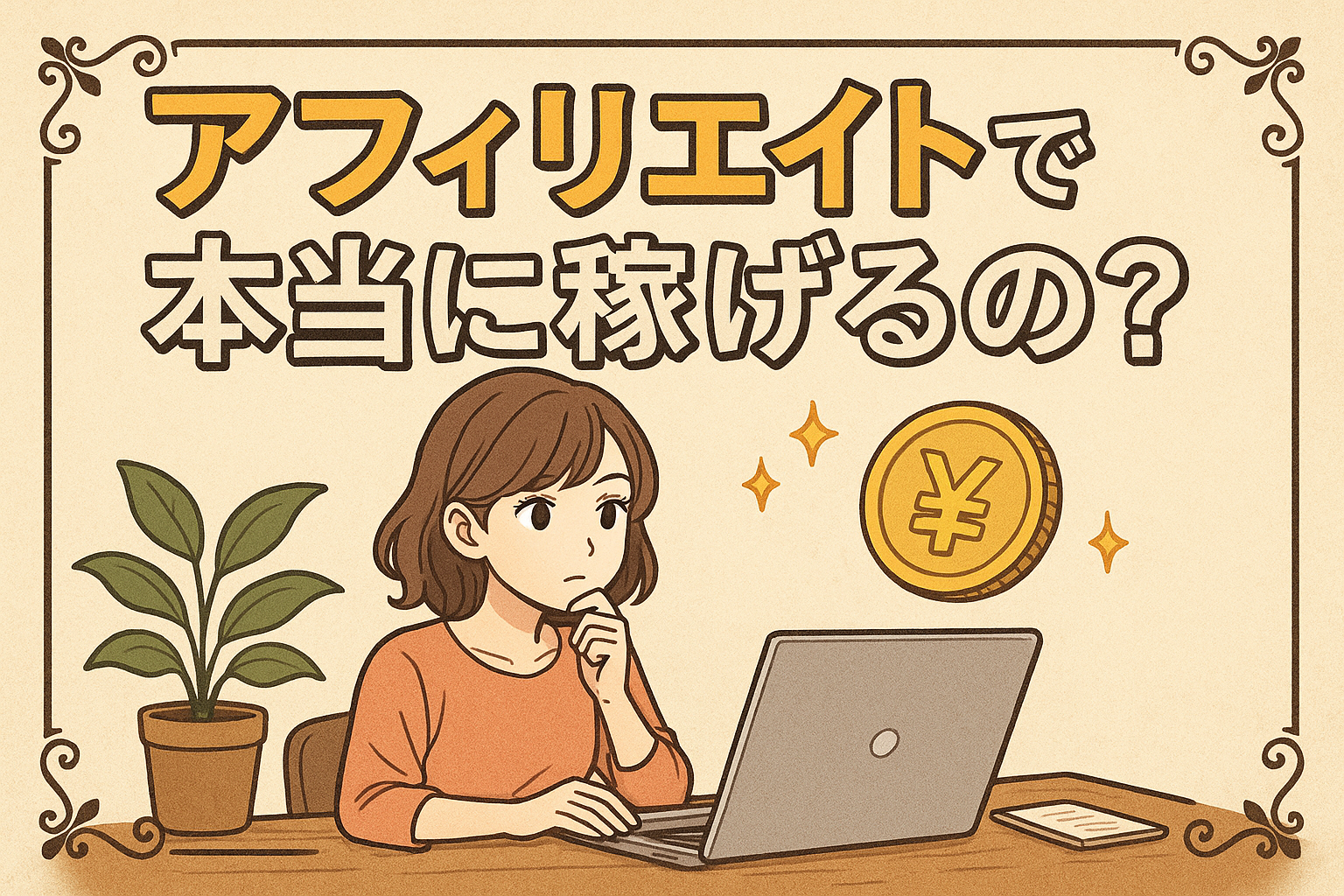 アフィリエイトで本当に稼げるの？