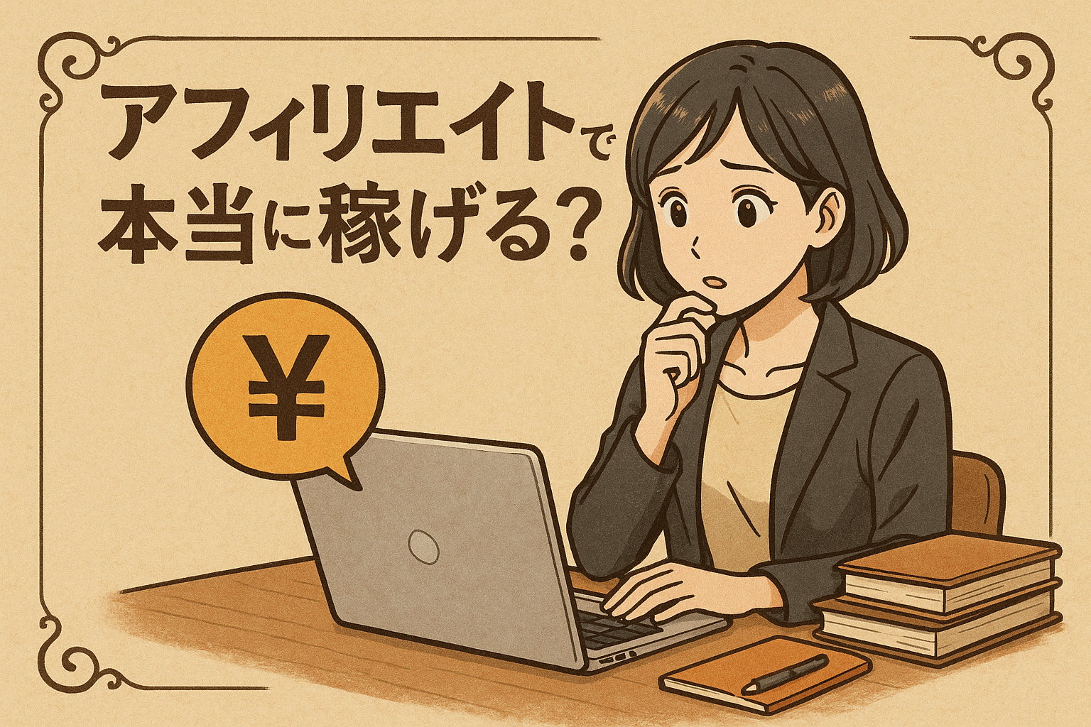 アフィリエイトで本当に稼げる？