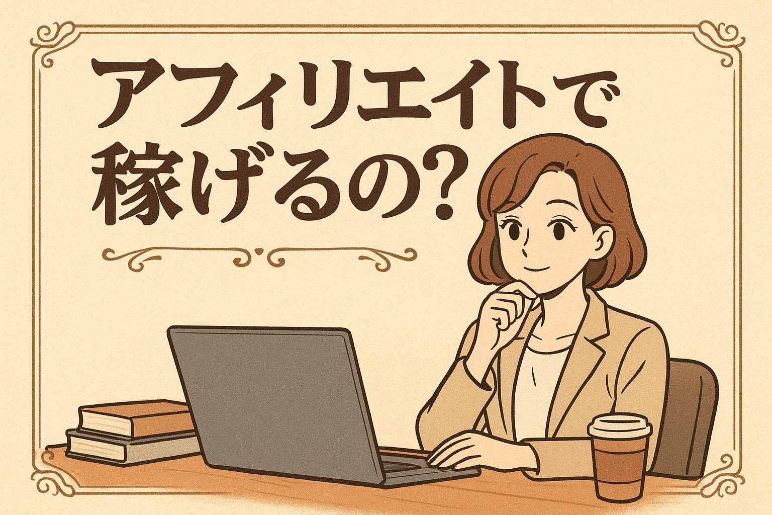 アフィリエイトで稼げるの？