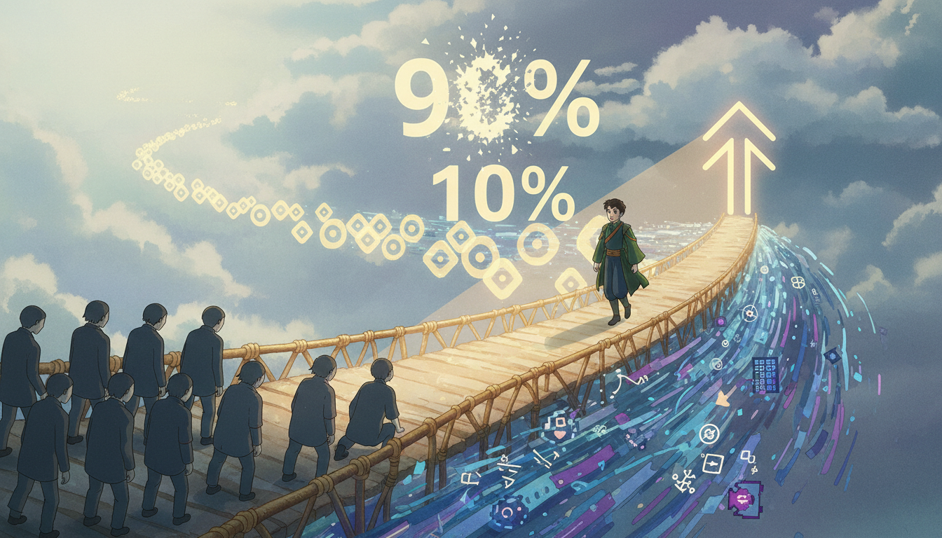 アフィリエイト9割失敗は事実だが、数字には意味がある