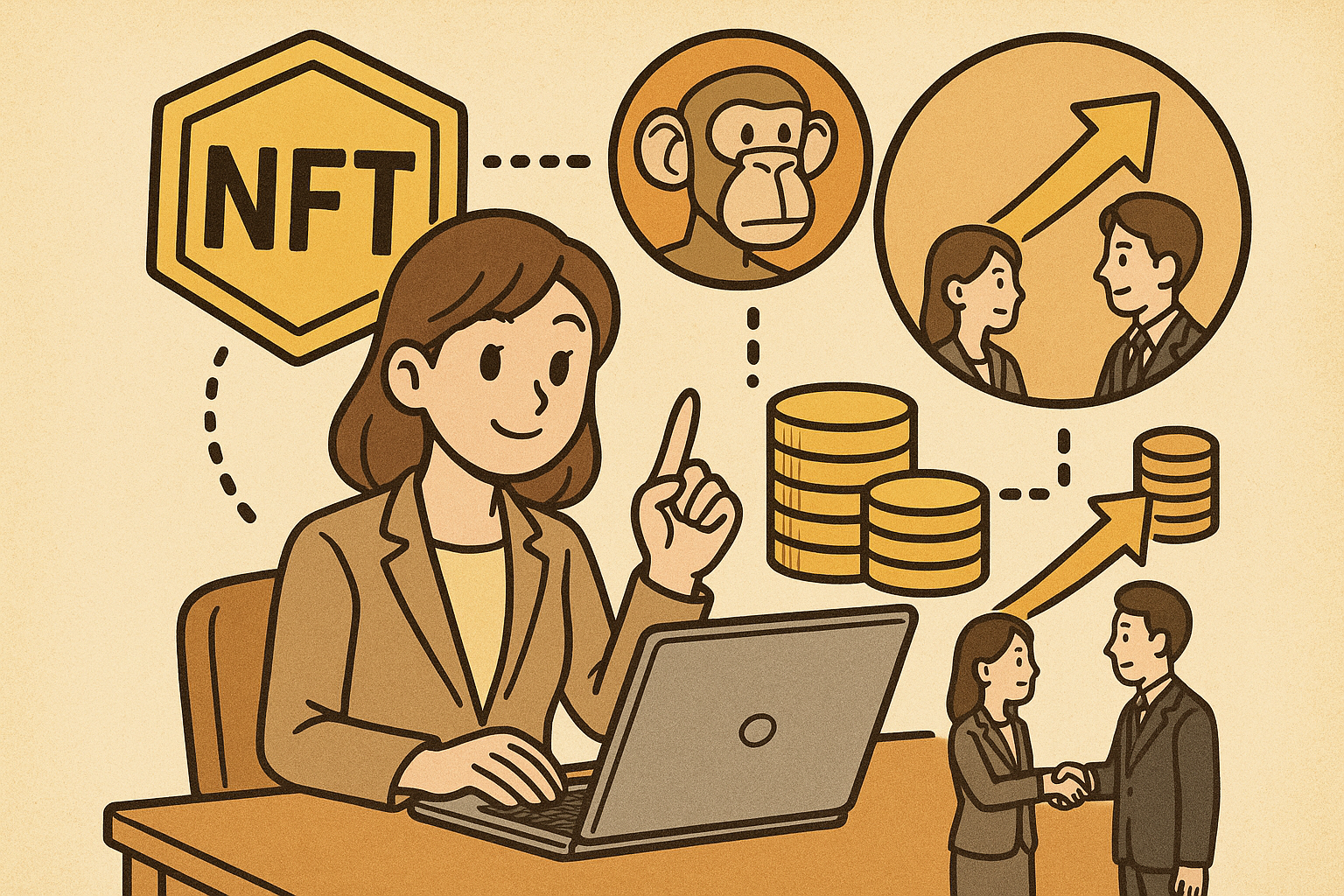 NFTアフィリエイトとは新しい時代の紹介ビジネス