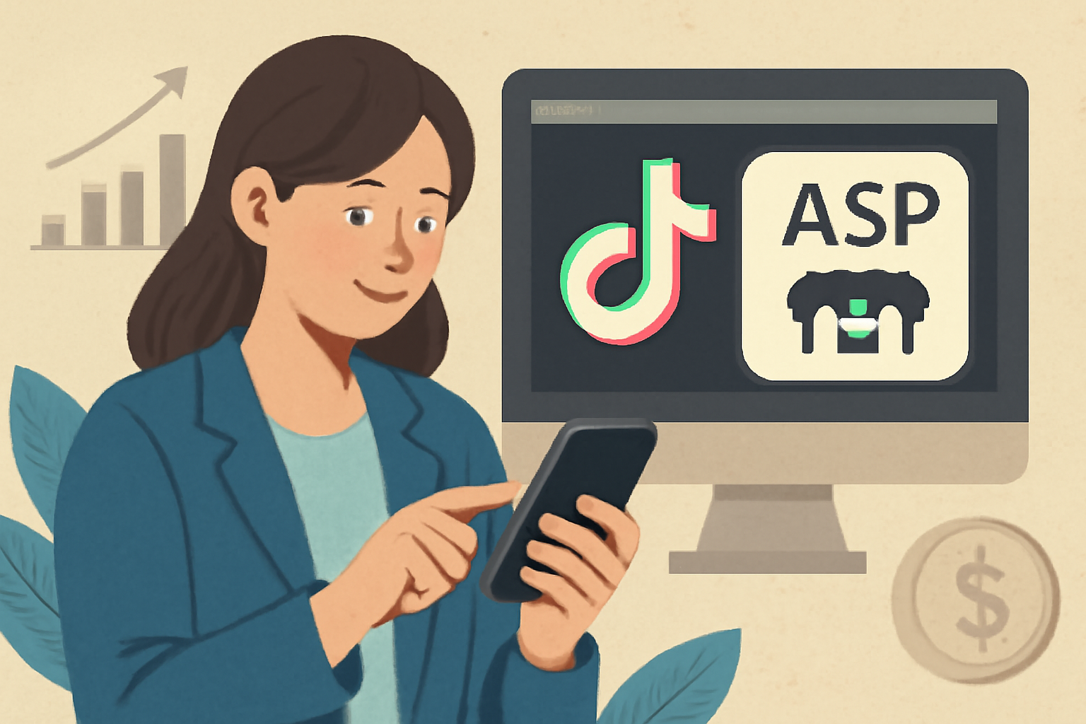 TikTokアフィリエイトはASP連携で収益化できる