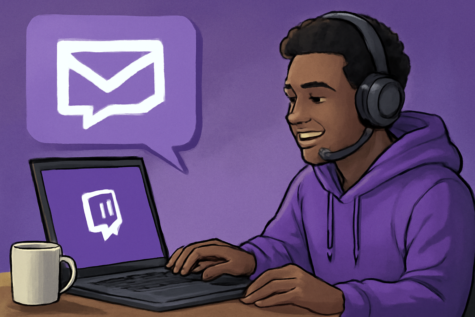 Twitchアフィリエイト登録は条件達成で招待メールが届く