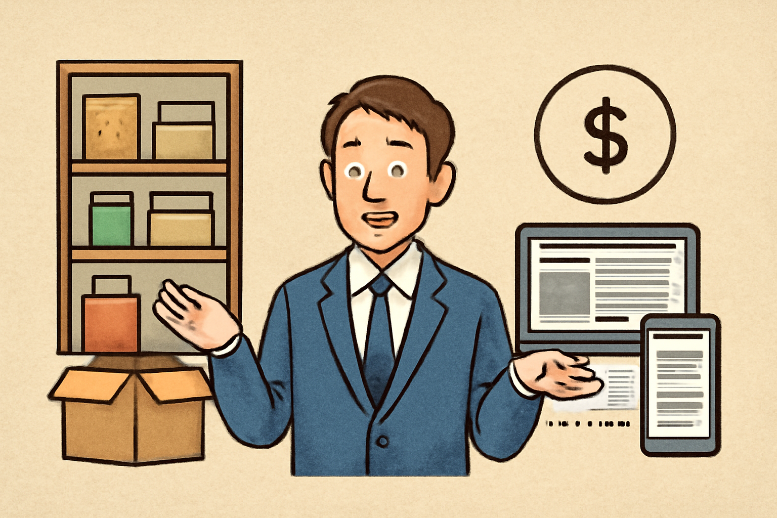 せどりとアフィリエイトは全く異なるビジネスモデル