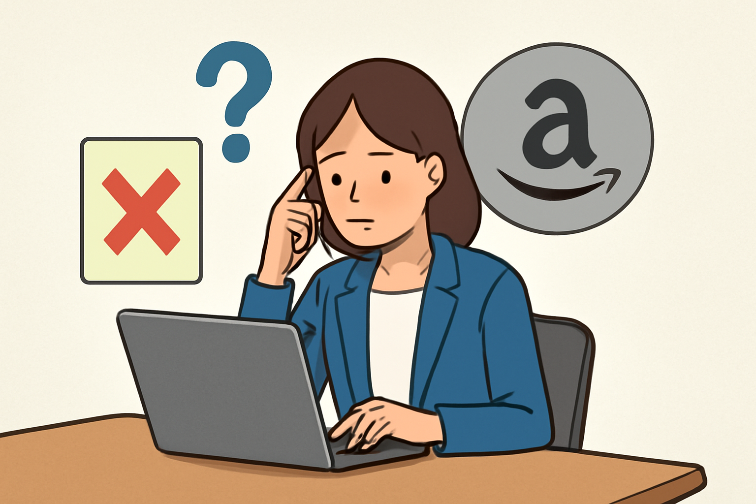 Amazon審査に落ちた原因は明確に存在する