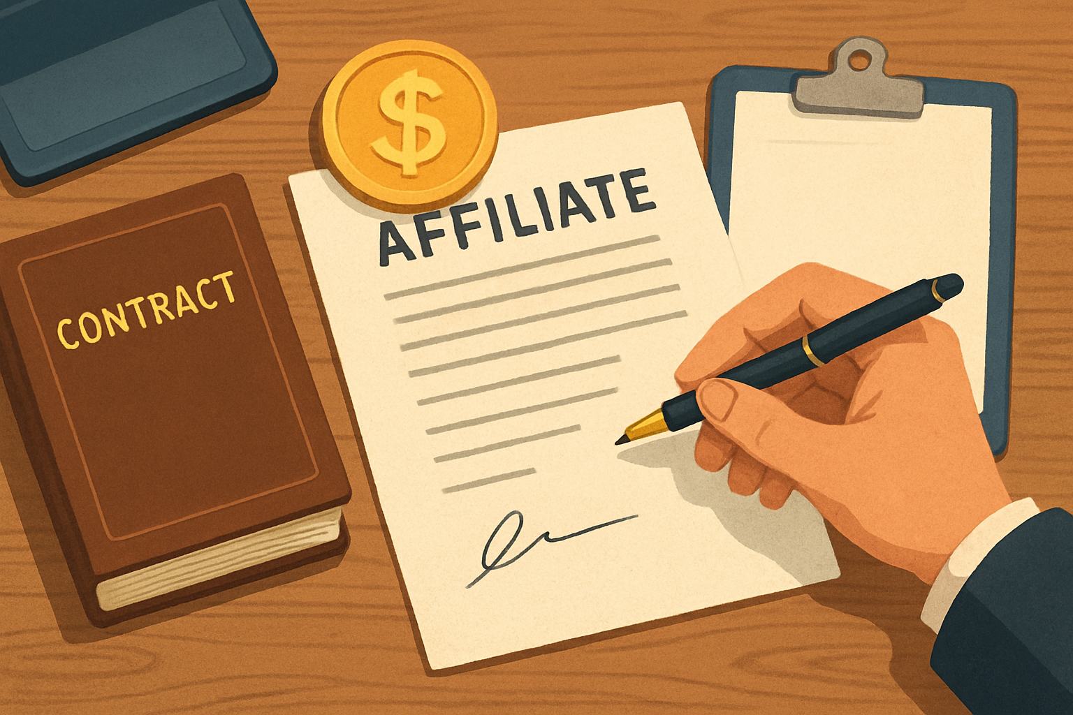 アフィリエイト契約書は、あなたの稼ぎを守るための大切なルール