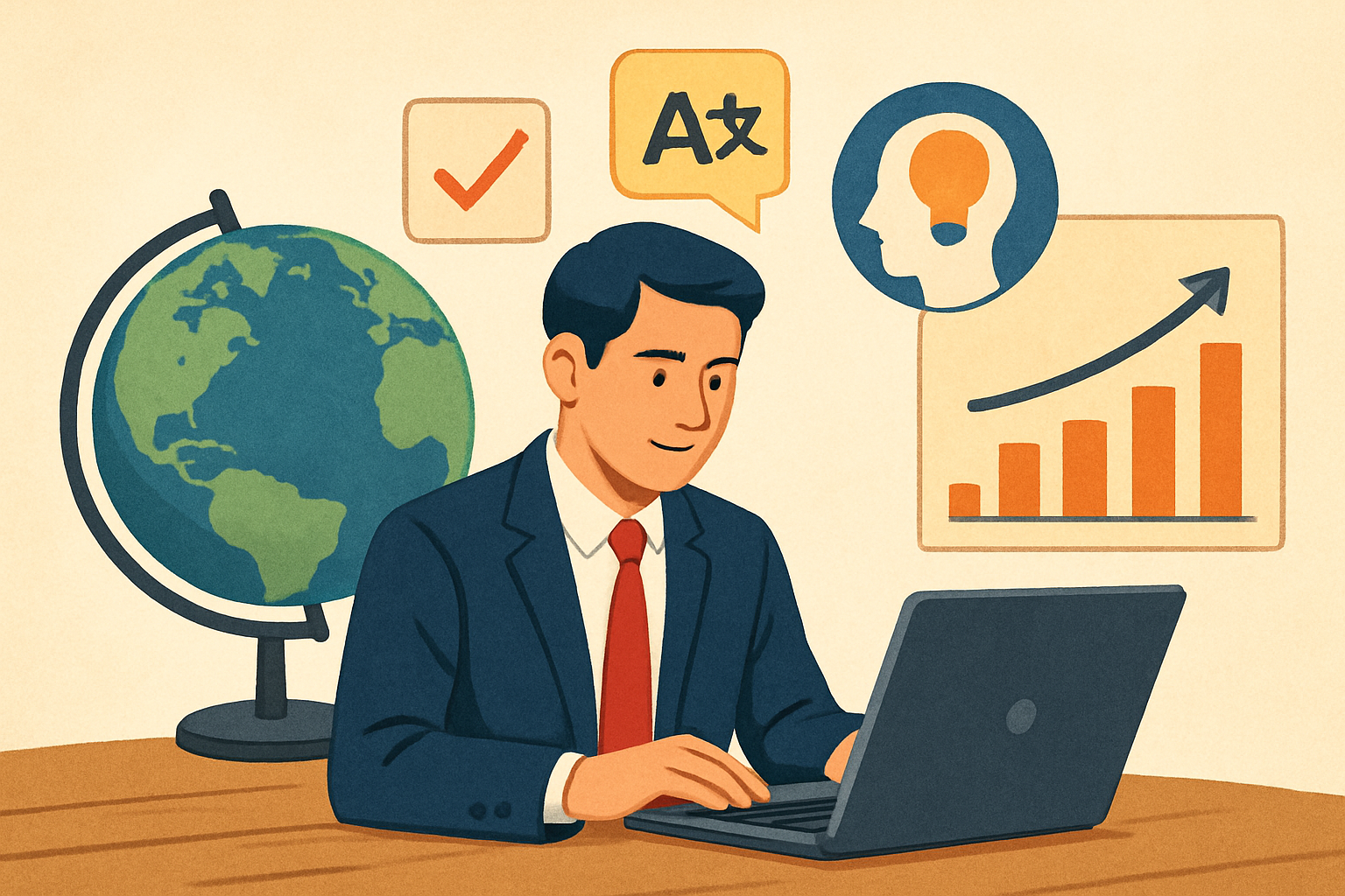 海外向けアフィリエイトで成功するには、「市場選定」「言語」「文化理解」の3つが鍵