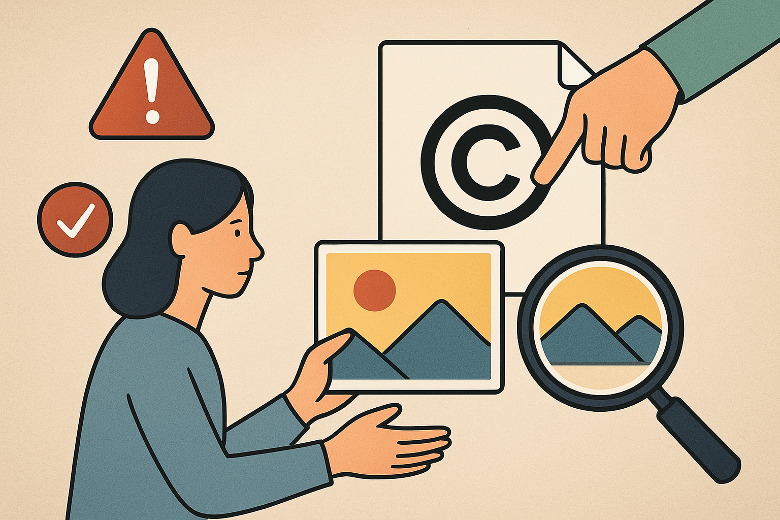 アフィリエイトで画像を引用する際は「著作権の4つの条件」をすべて満たす必要があります